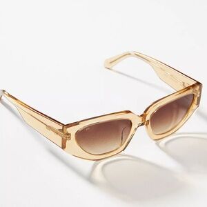 Anthropologie Gold Sunglasses